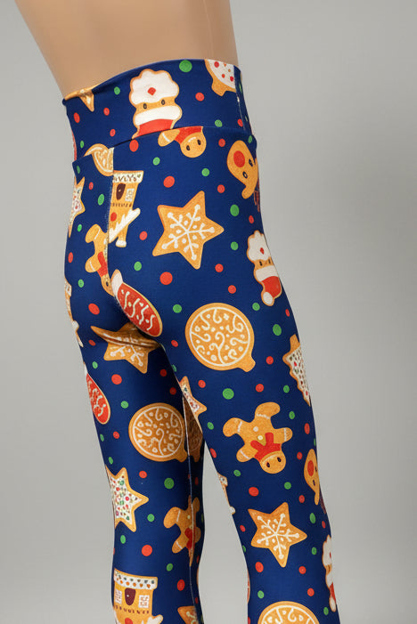 Christmas Gingerbread soft touch leggings