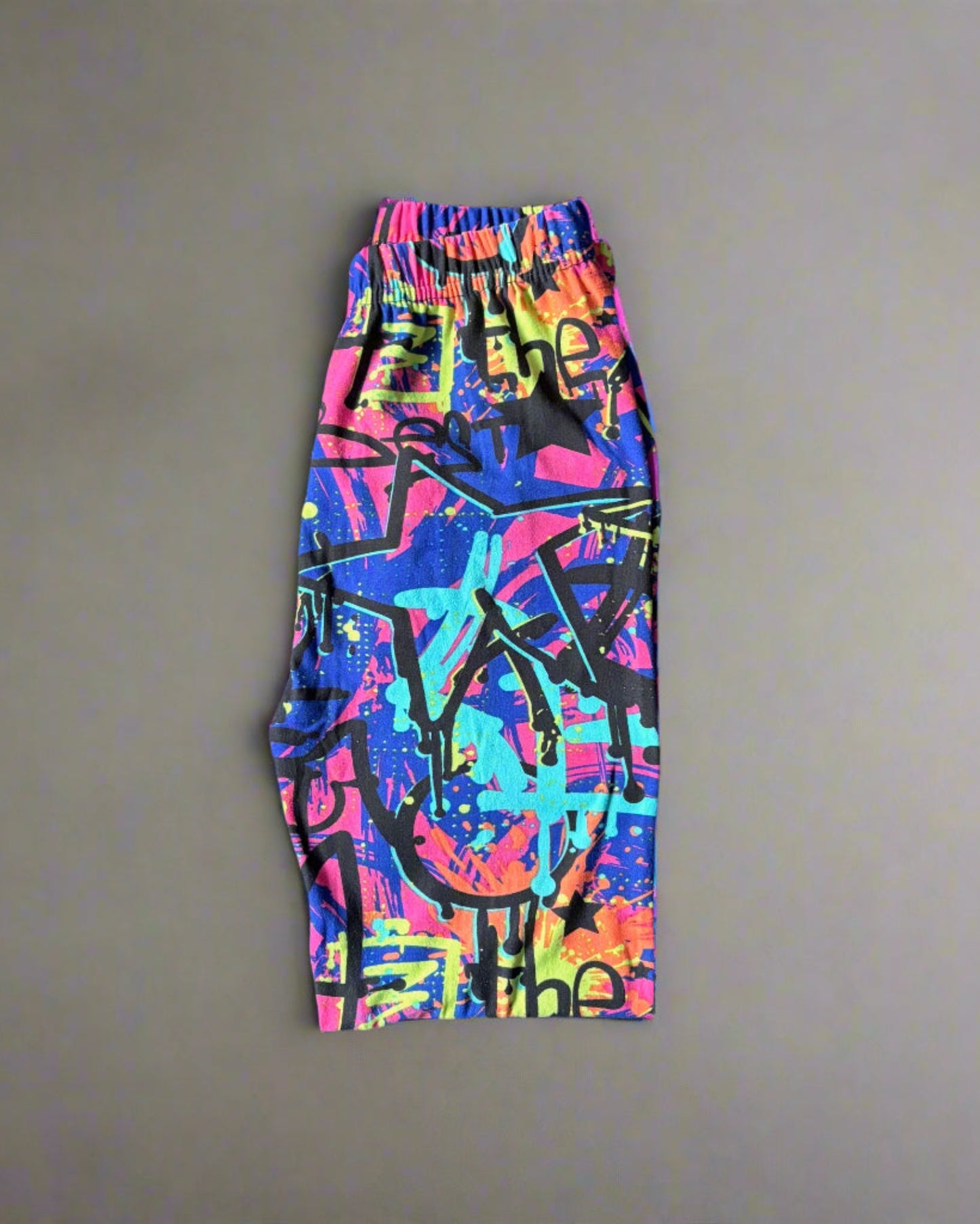 Surfer design full length stretch leggings