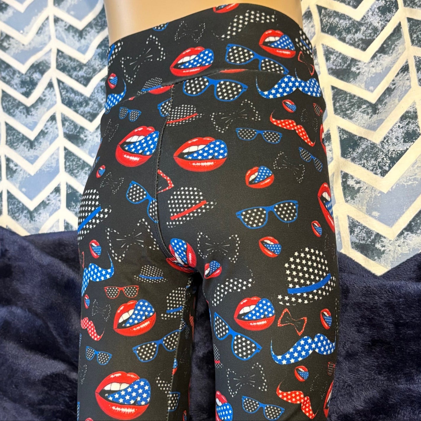 Americana leggings, full length
