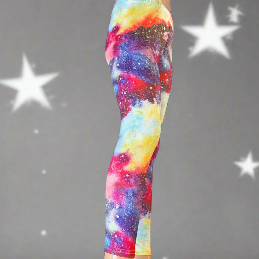Galaxy design full length leggings