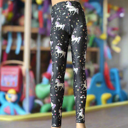 Rainbow pony leggings