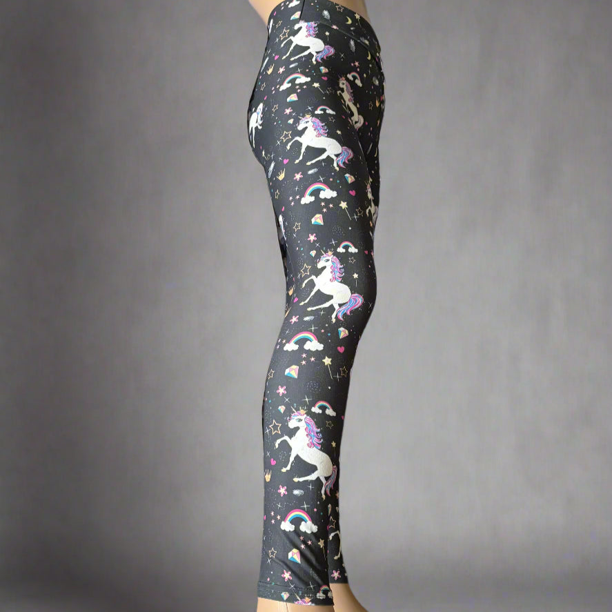 Rainbow pony leggings
