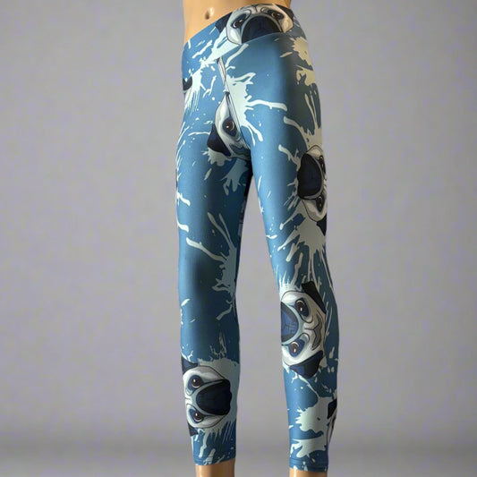 Pug dog leggings