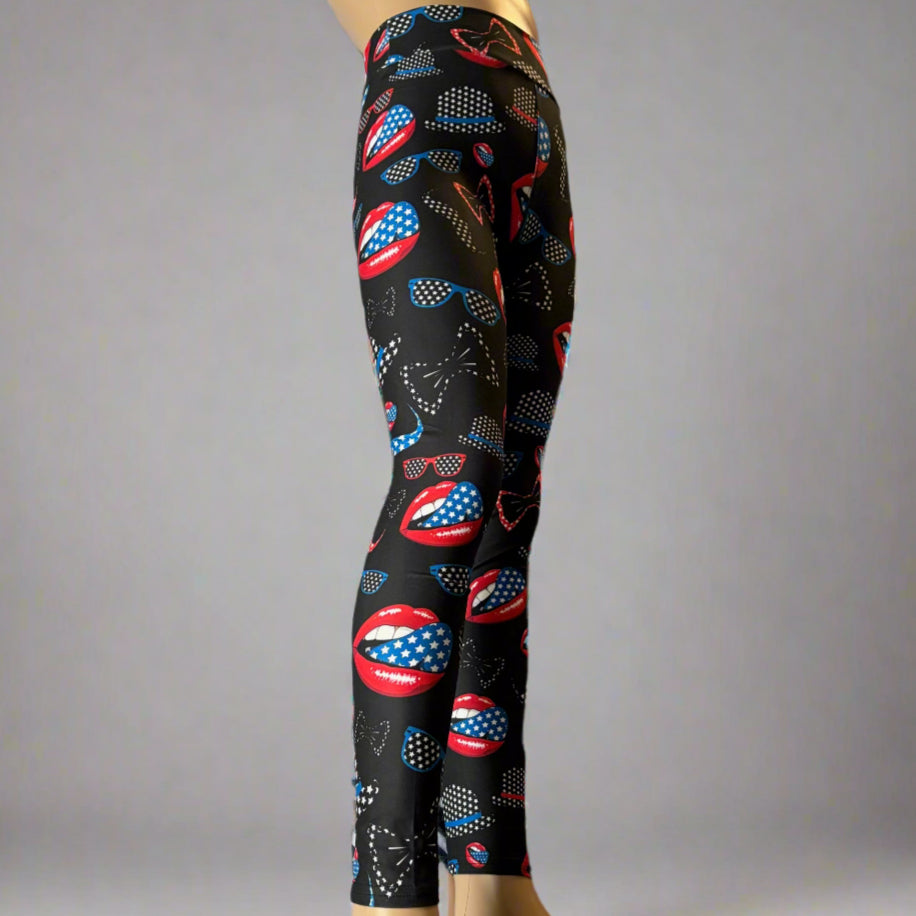 Americana leggings, full length