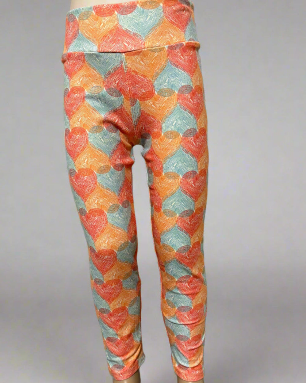 Heart design leggings