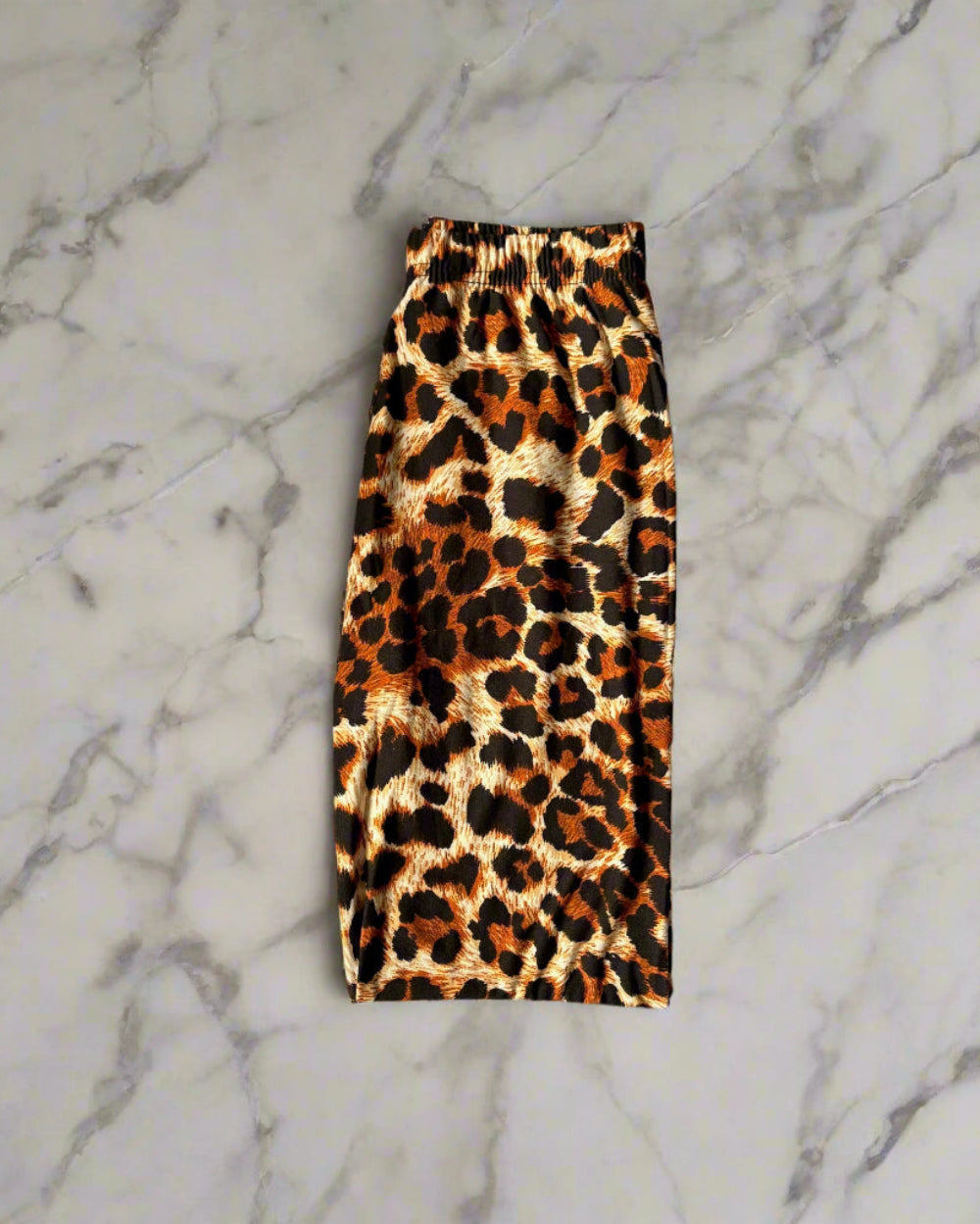 'Wild leopard' design full length leggings