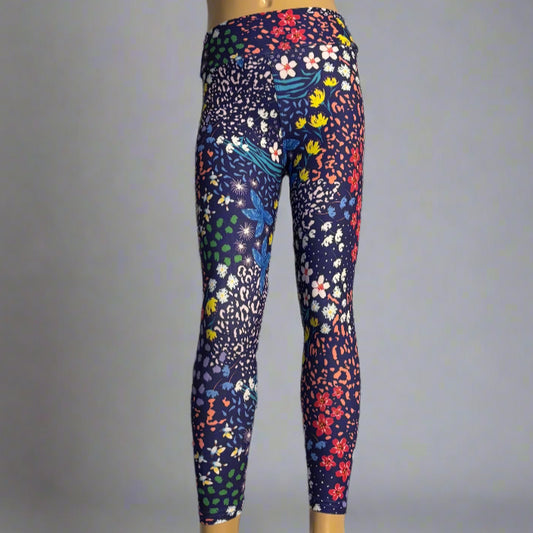Funky floral leggings