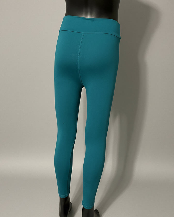 Solid colour, soft, stretch leggings in black, green, navy, grey, orange, pink, fuchsia, purple and more!
