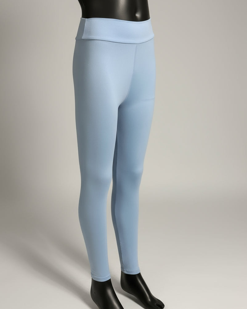 Solid colour, soft, stretch leggings in black, green, navy, grey, orange, pink, fuchsia, purple and more!