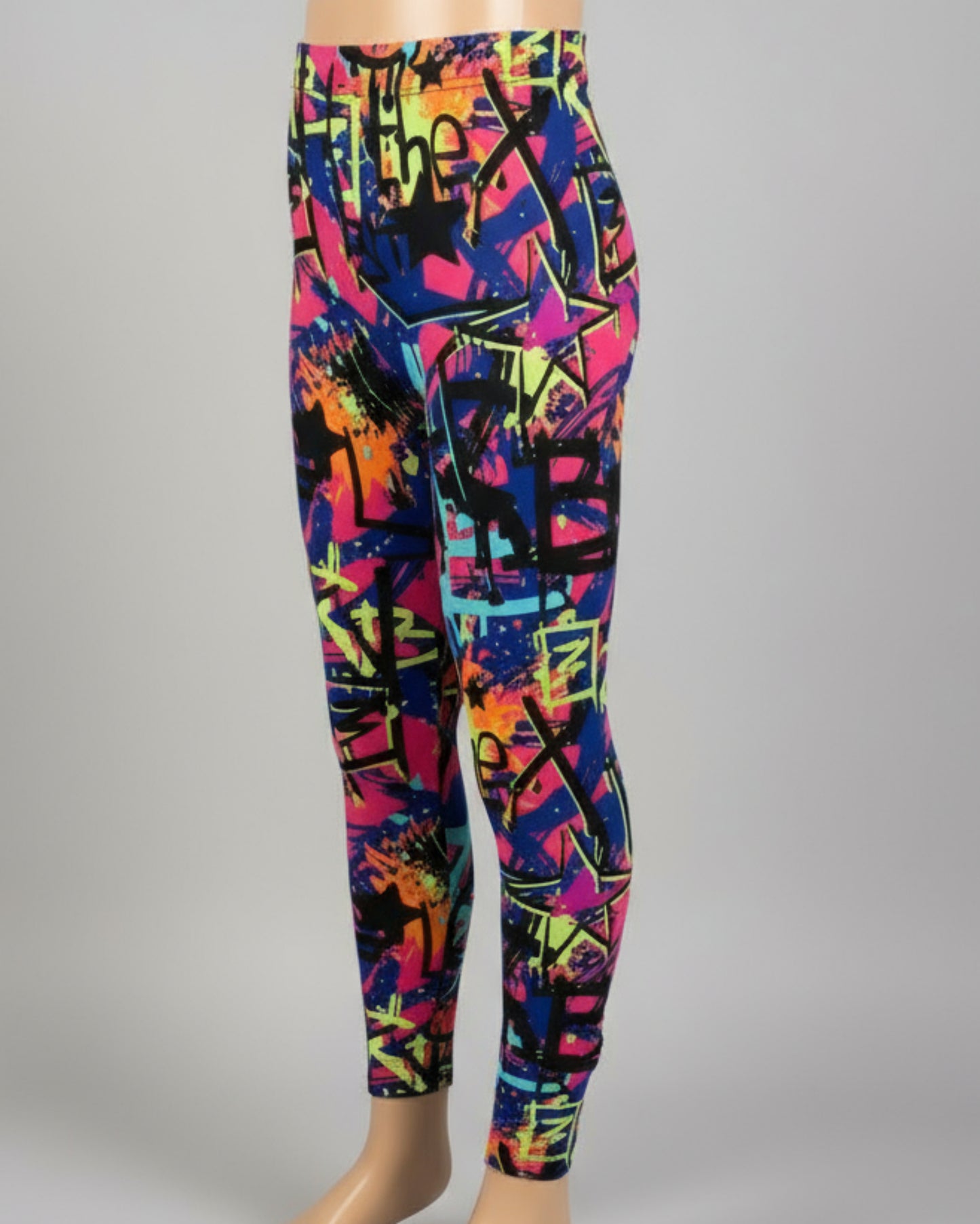 Surfer design full length stretch leggings