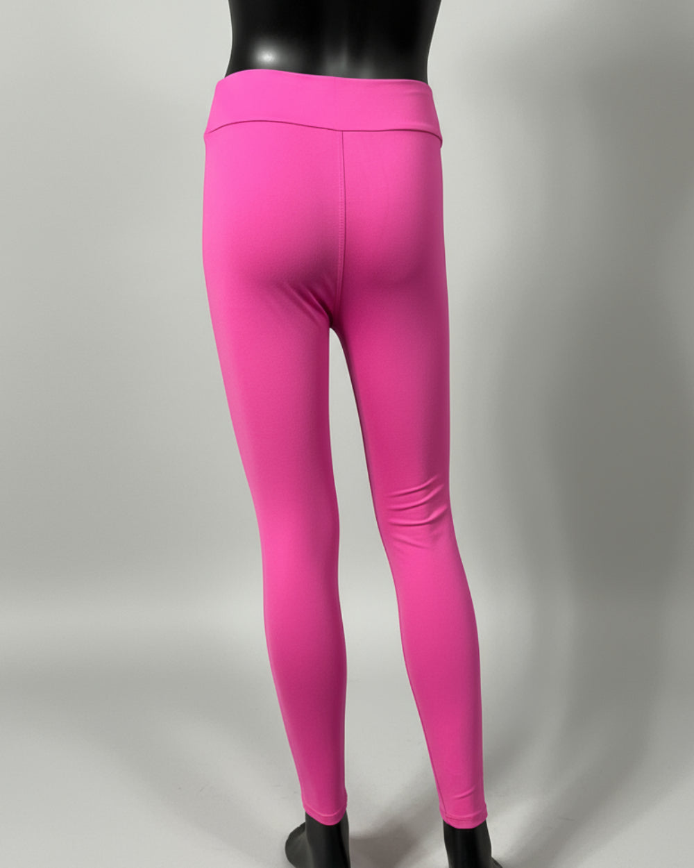 Solid colour, soft, stretch leggings in black, green, navy, grey, orange, pink, fuchsia, purple and more!