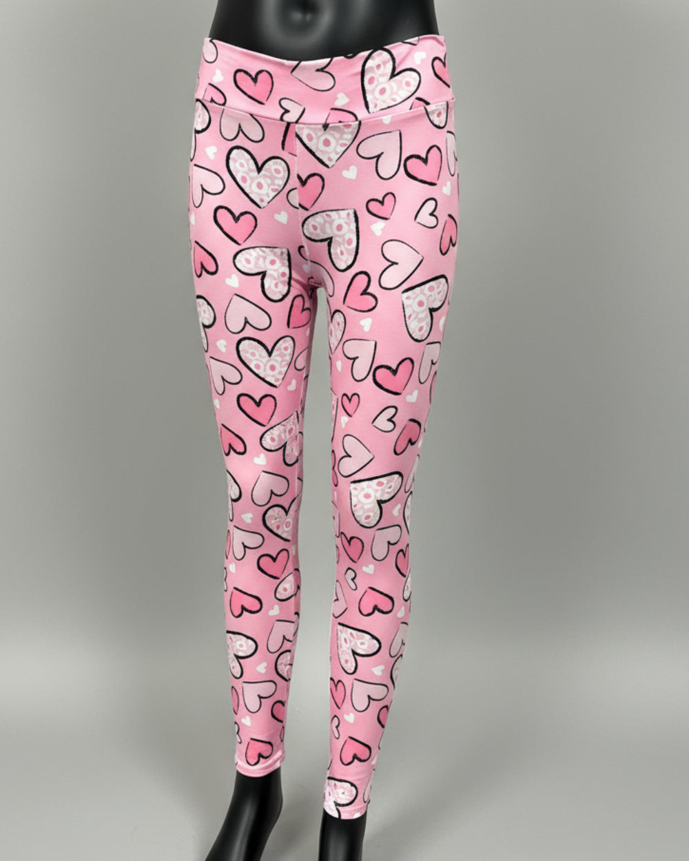 Heart design leggings