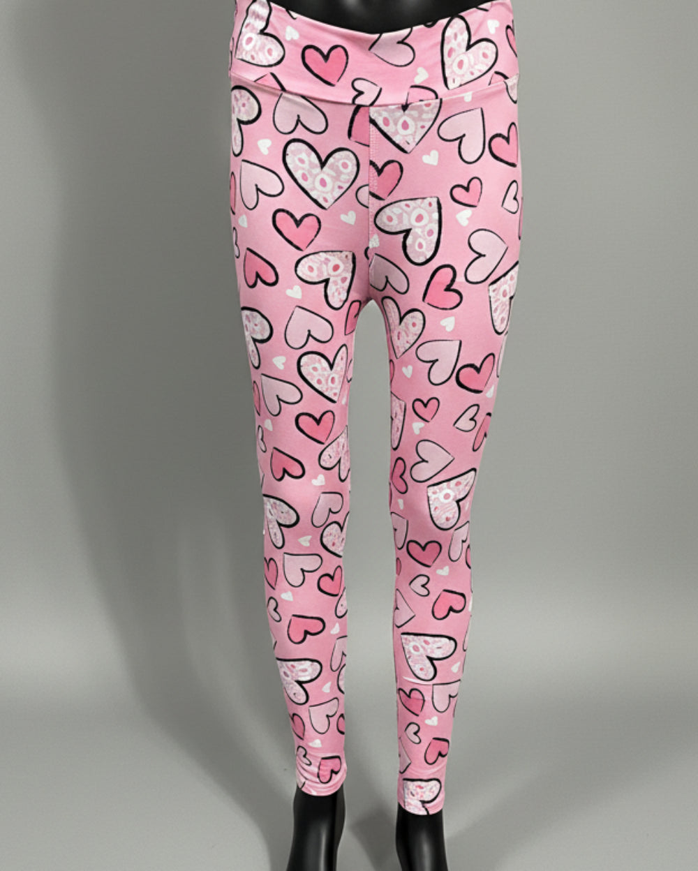Heart design leggings