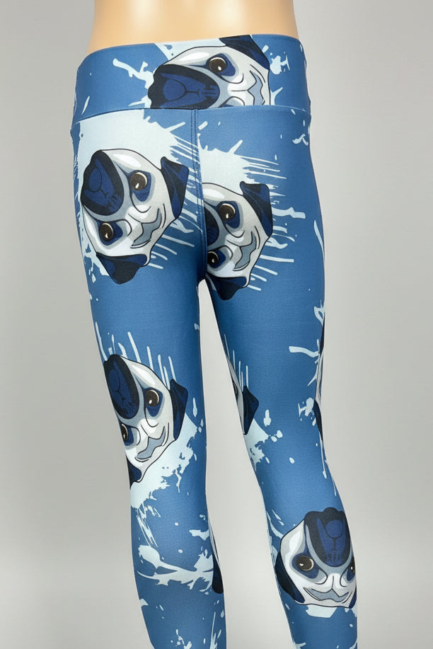 Pug dog leggings