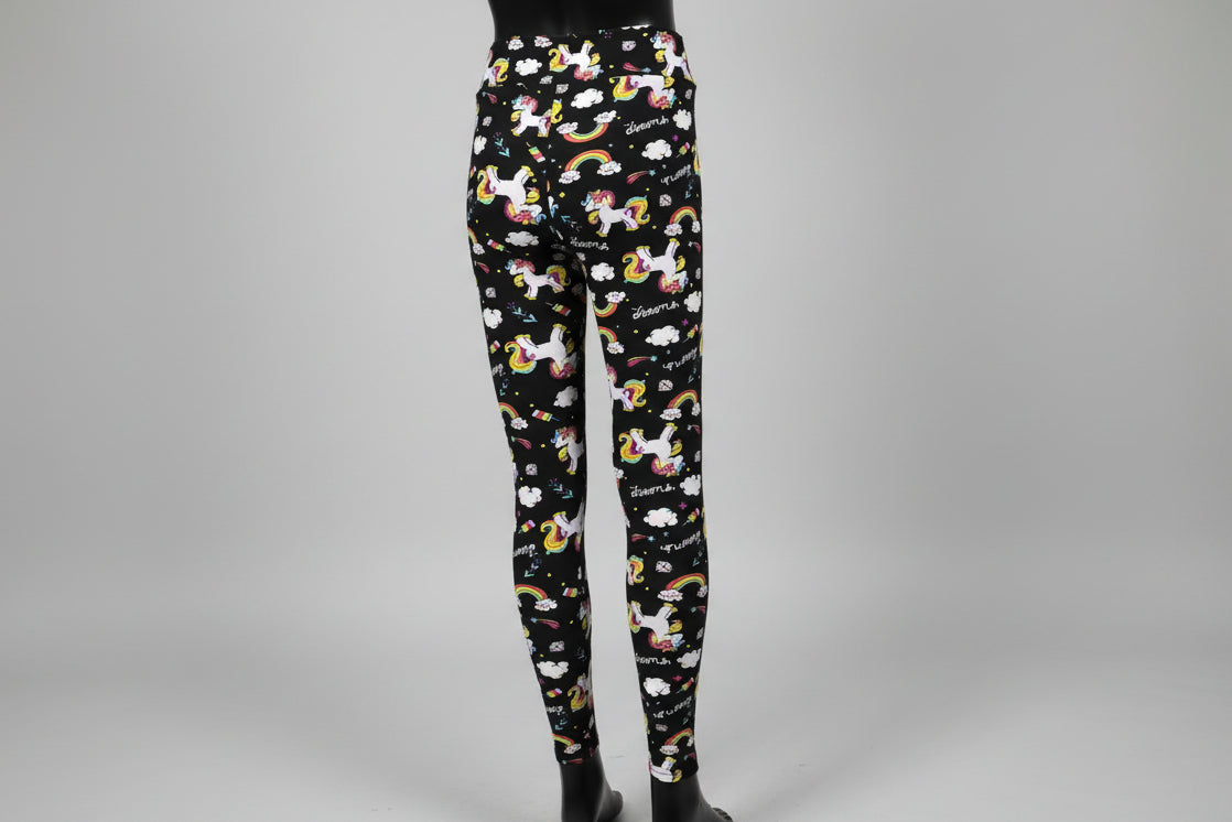 Rainbows, unicorns and dreams leggings