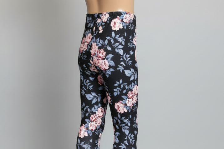 Classic floral leggings