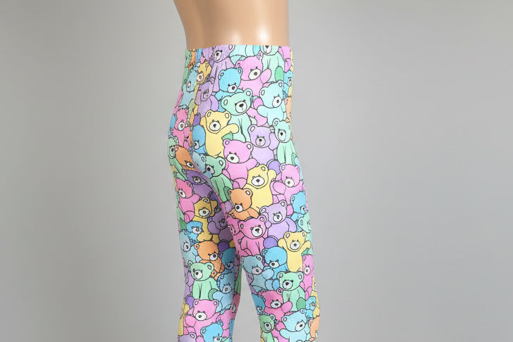 Cute teddy bear leggings