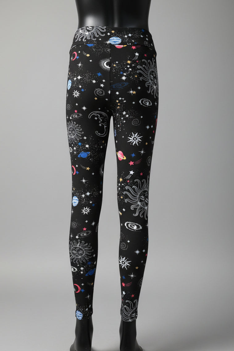 Solar System soft, stretch leggings
