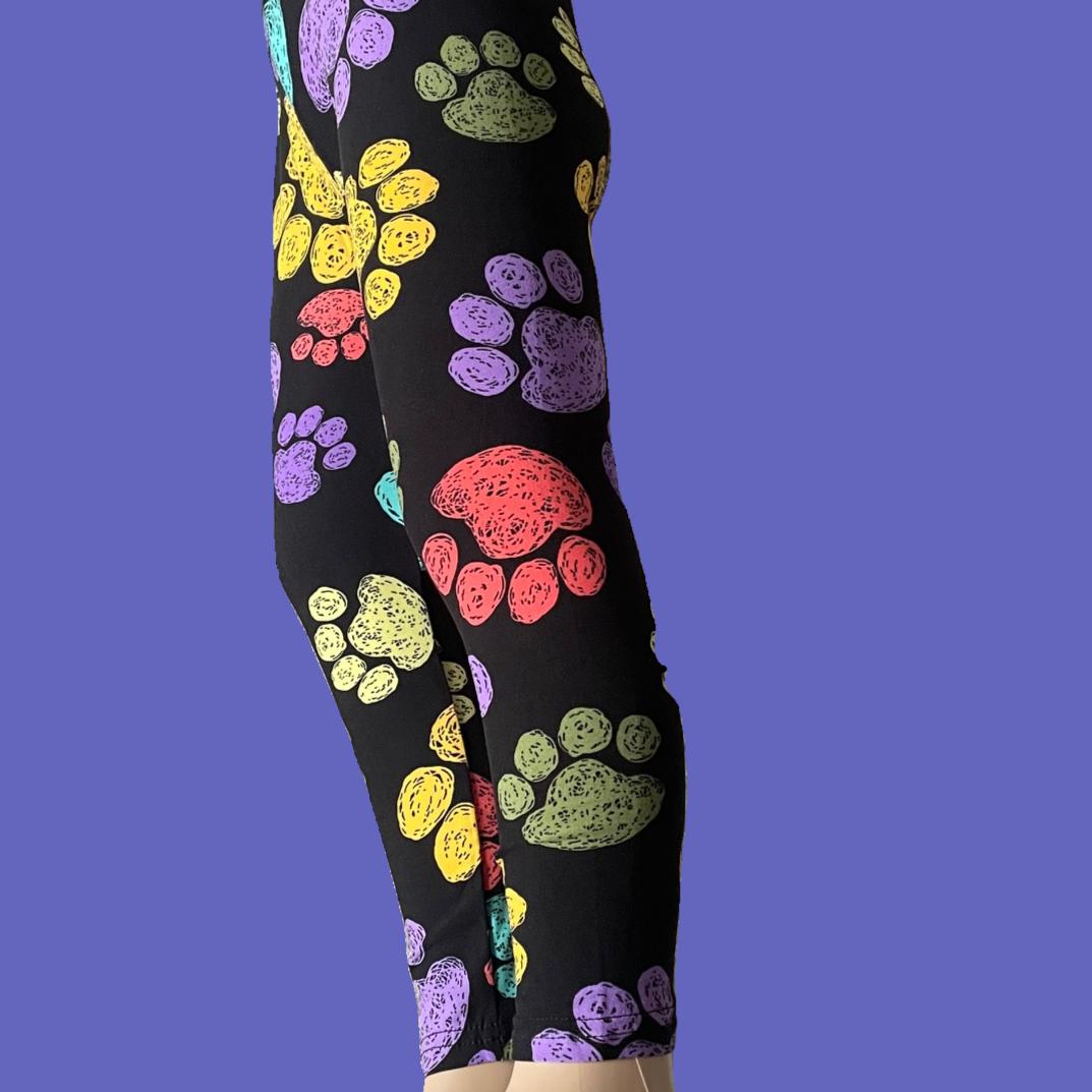 Leggings Full Length Blue Paw main image 1