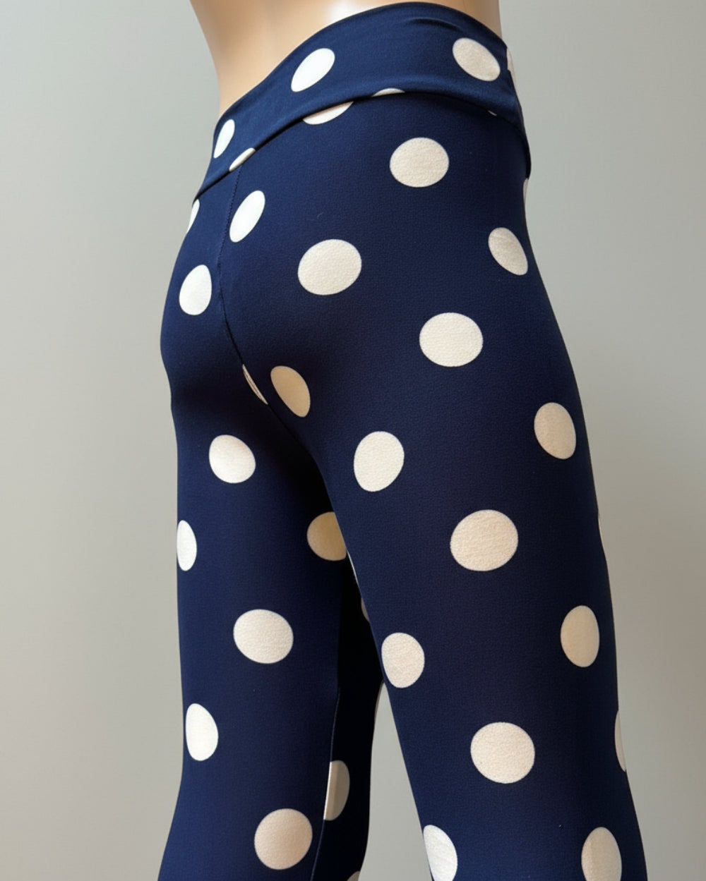 Polka Dot full length stretch leggings