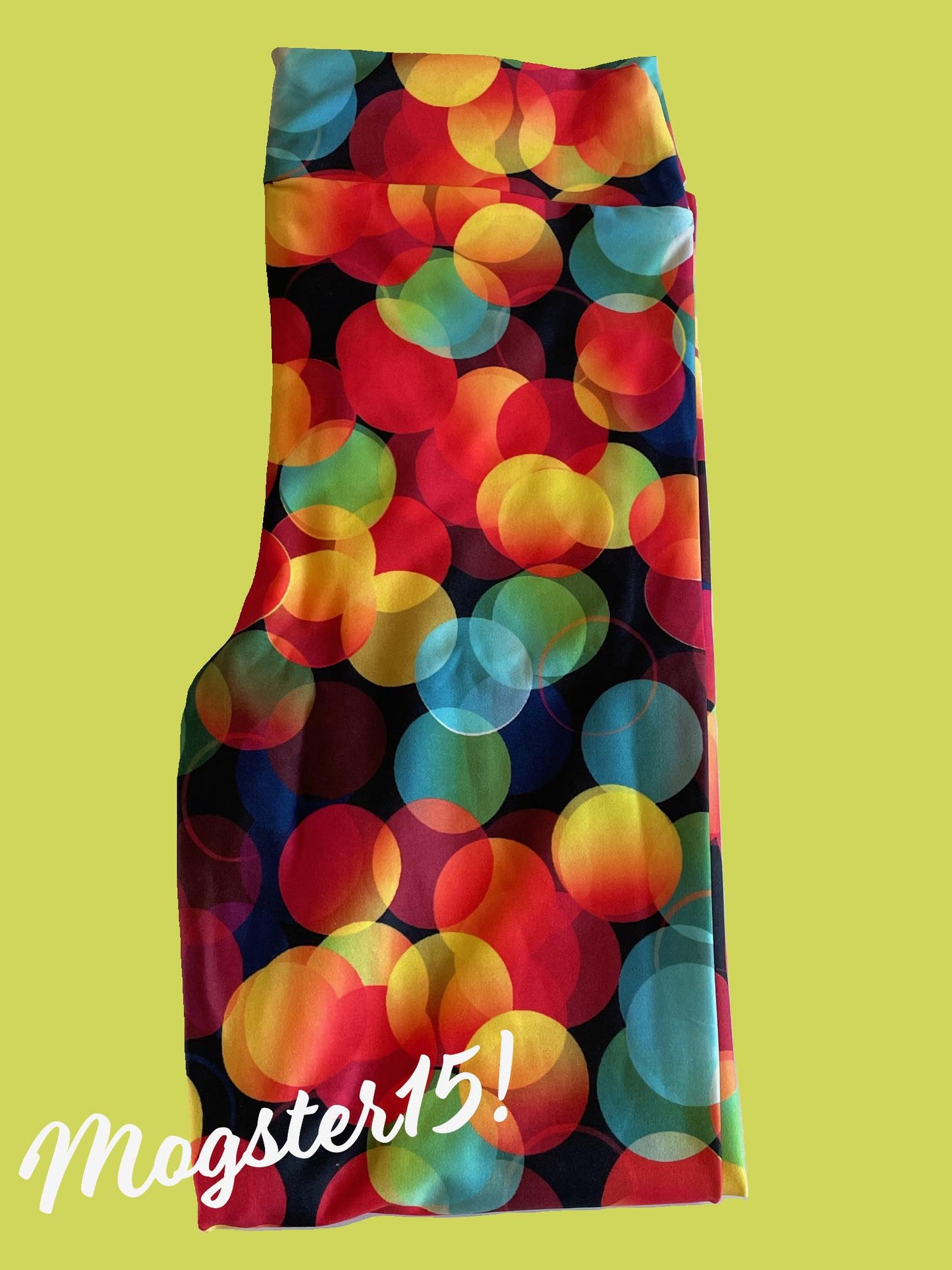 Girls 'sunspot' design full length leggings