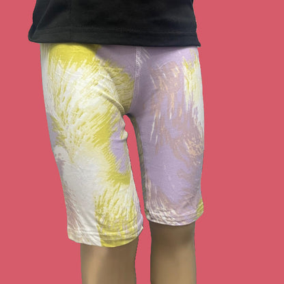 Girls calm pastel design Bermuda shorts