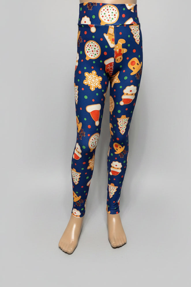 Christmas Gingerbread soft touch leggings