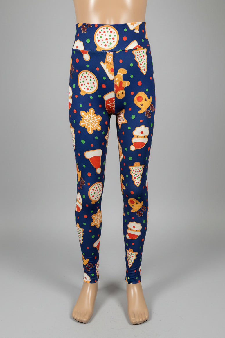 Christmas Gingerbread soft touch leggings