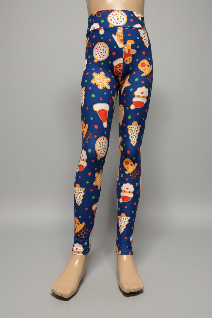 Christmas Gingerbread soft touch leggings