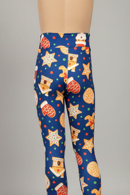 Christmas Gingerbread soft touch leggings