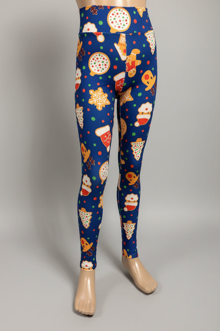 Christmas Gingerbread soft touch leggings