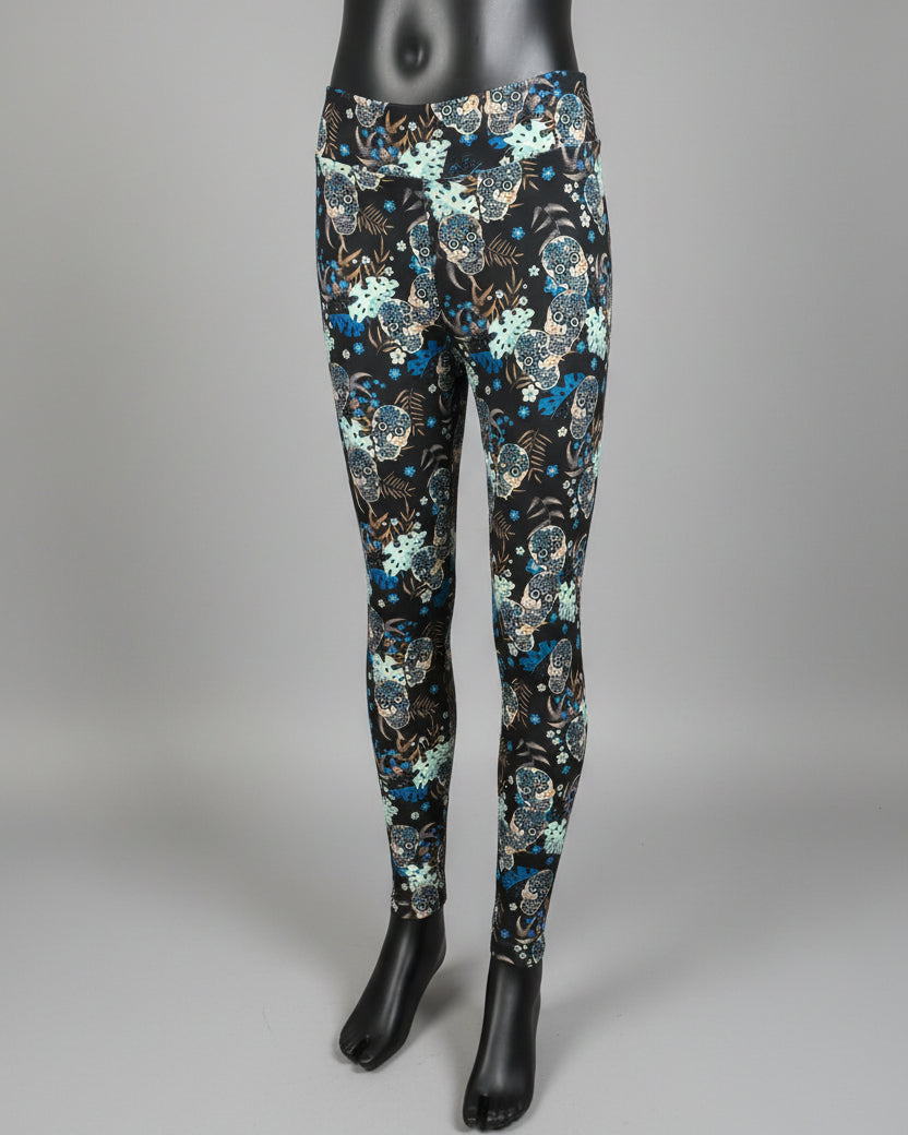 Day of the Dead soft touch leggings