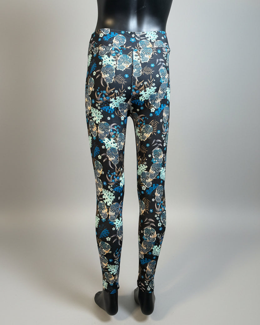 Day of the Dead soft touch leggings