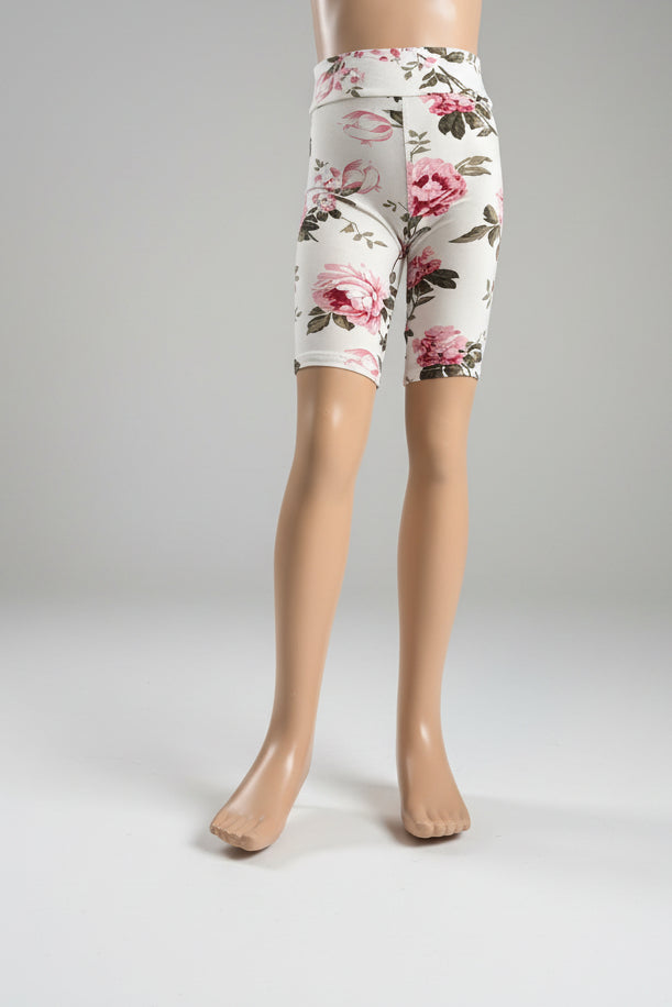 Flower garden soft touch shorts