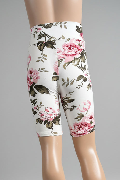 Flower garden soft touch shorts