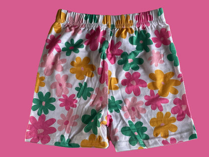 Girls flower design Summer shorts