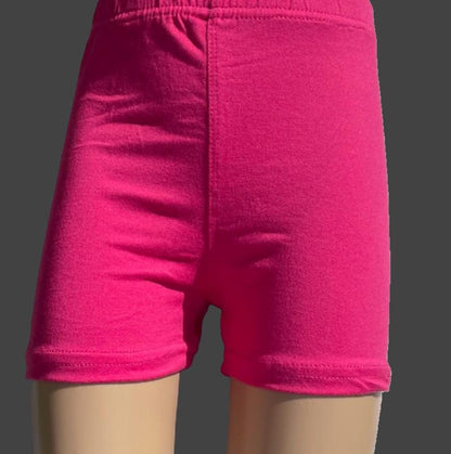 Vibrant fuchsia summer shorts