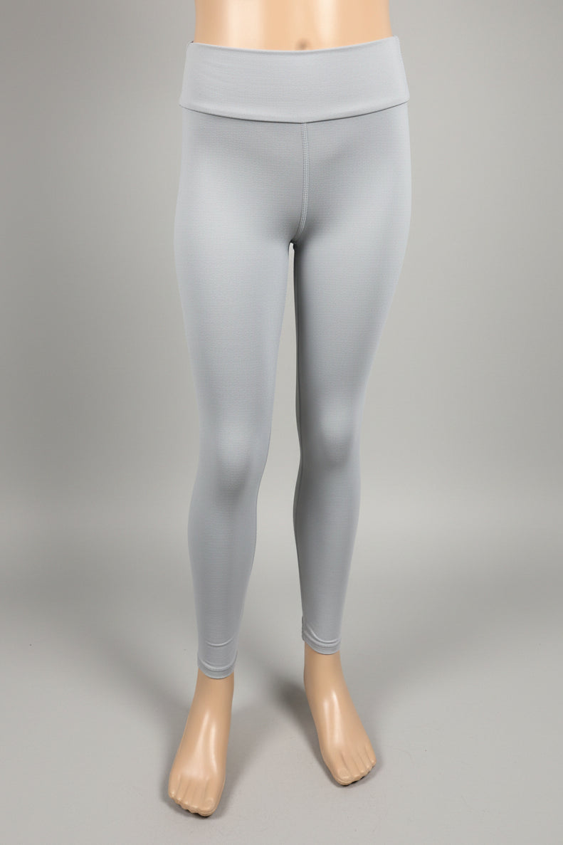 Grey soft touch stretch leggings