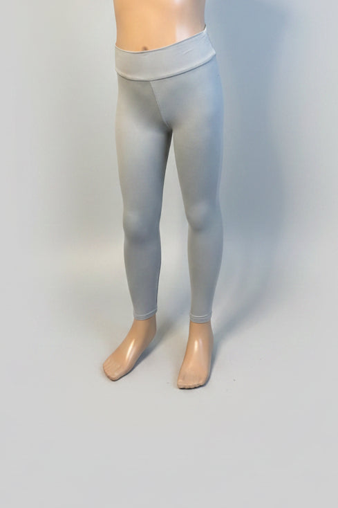 Grey soft touch stretch leggings