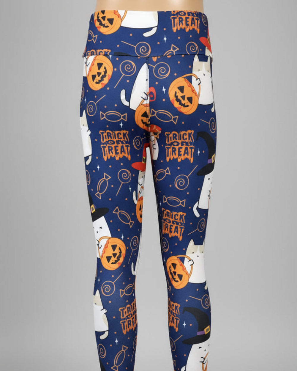 Trick or Treat cats Halloween inspired leggings