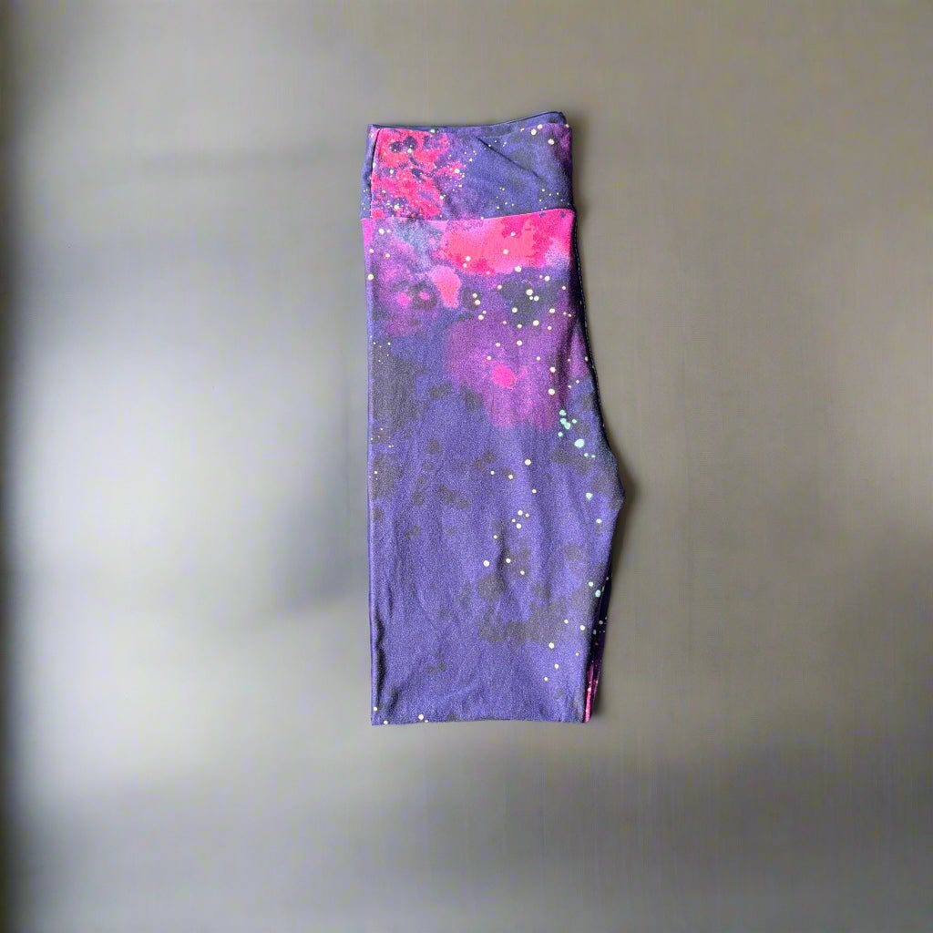 Cosmos design full length stretch leggings