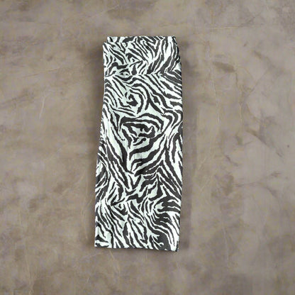 Zebra black & white full length leggings