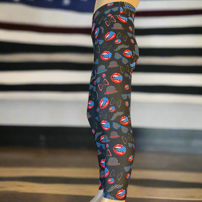 Americana leggings, full length