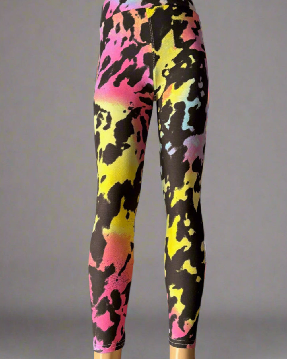 Funky design full length stretch leggings
