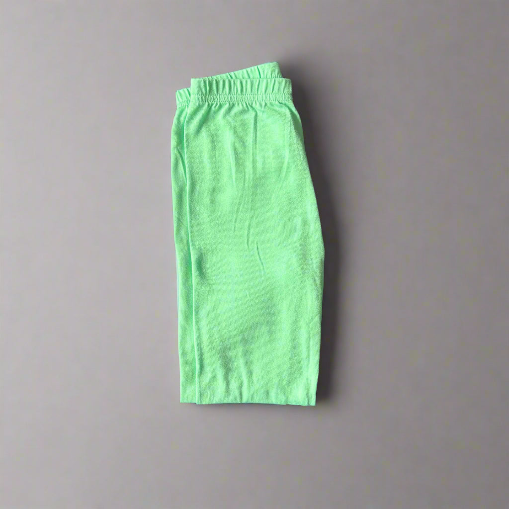 Mint green full length leggings