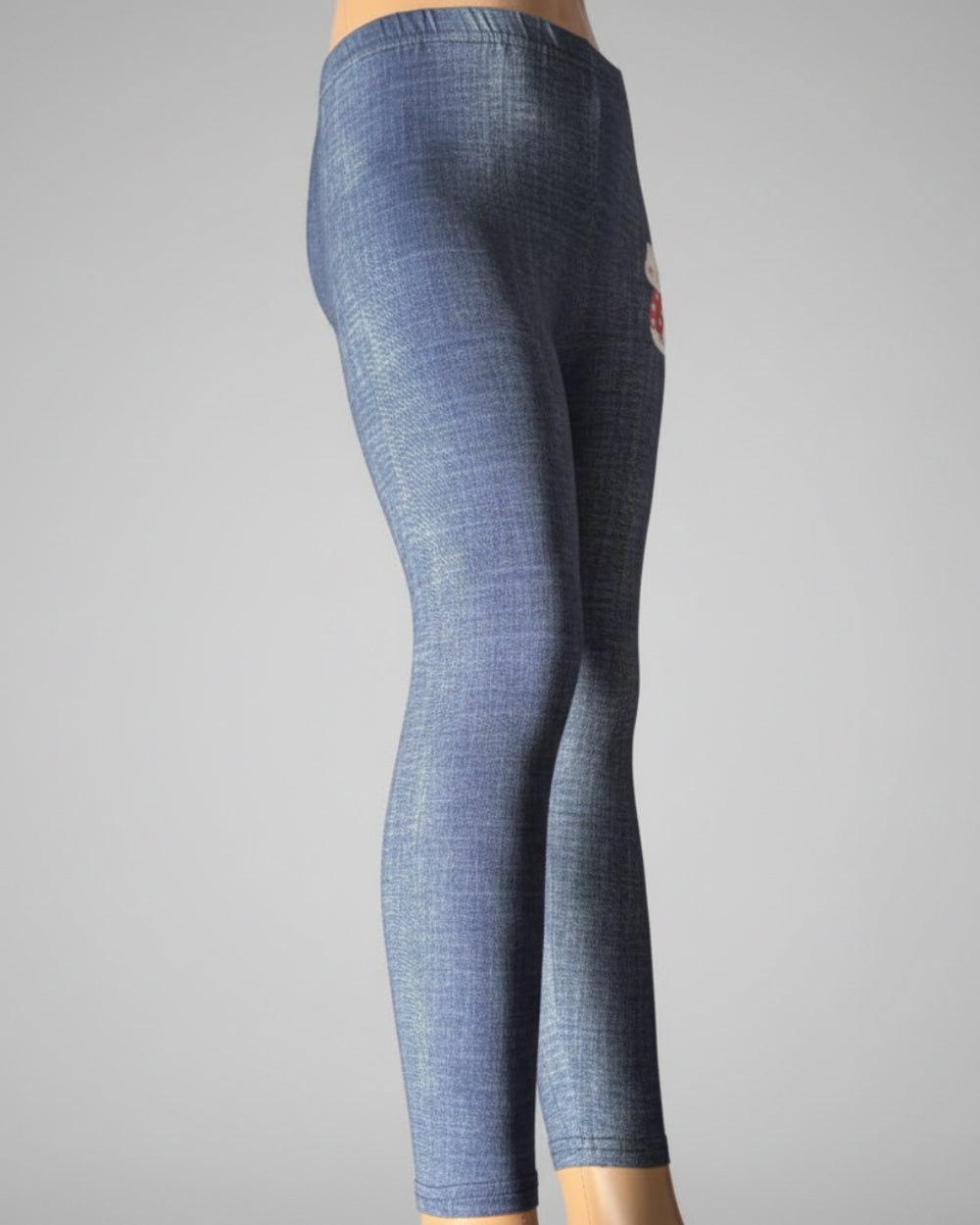 Cat design jegging look leggings
