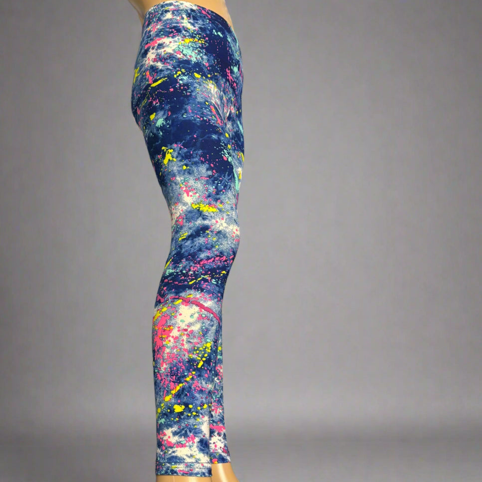 Pomo design full length soft, stretchy leggings