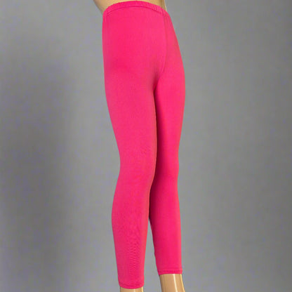 Lightweight Fuchsia hot pink leggings