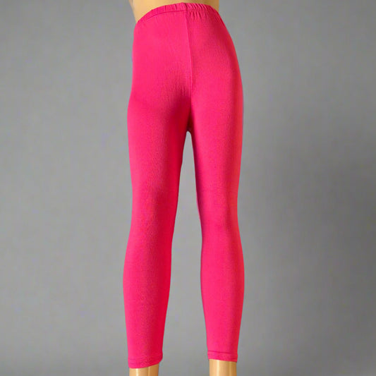 Lightweight Fuchsia hot pink leggings