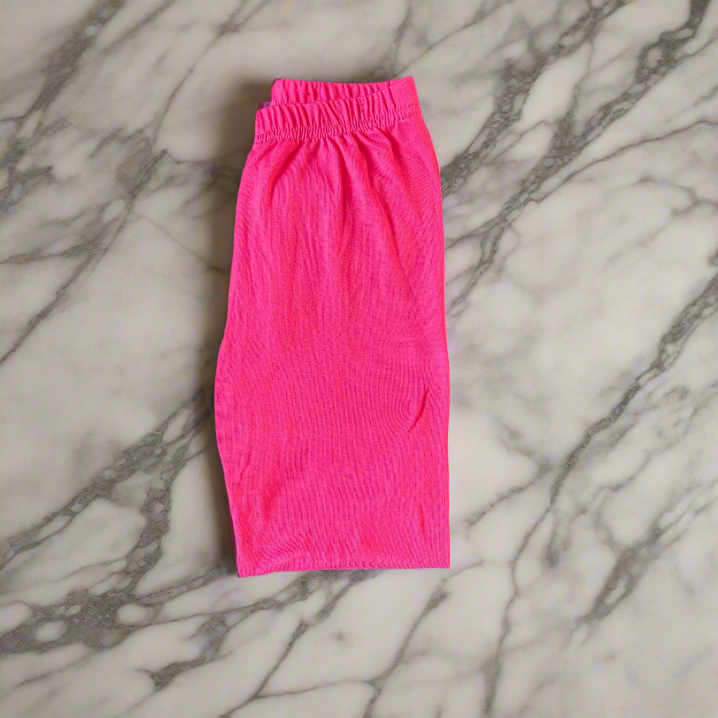 Lightweight Fuchsia hot pink leggings